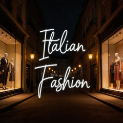 Custom Neon: Italian Fash...