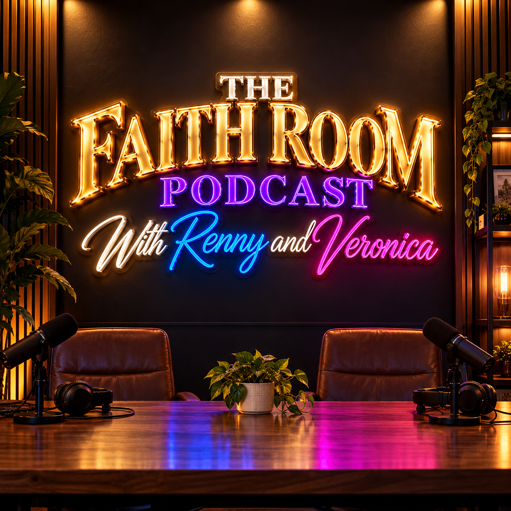 The Faith Room Podcast Logo - Custom LED Neon Sign