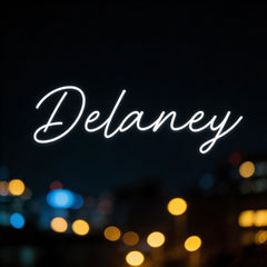 Custom Neon: Delaney