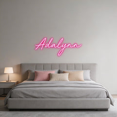Custom Neon: Adalynn
