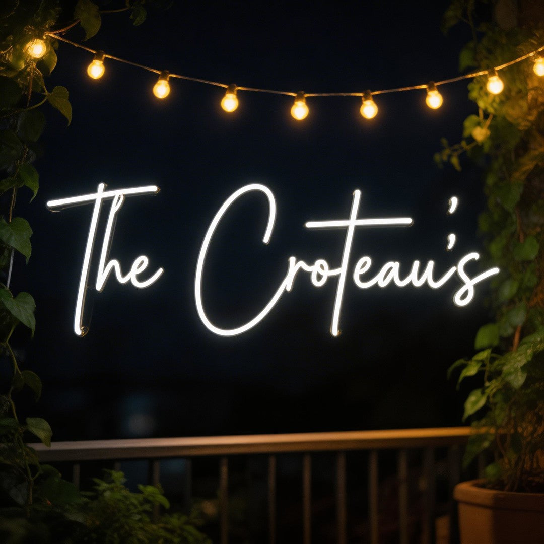 Custom Neon: The Croteau’s