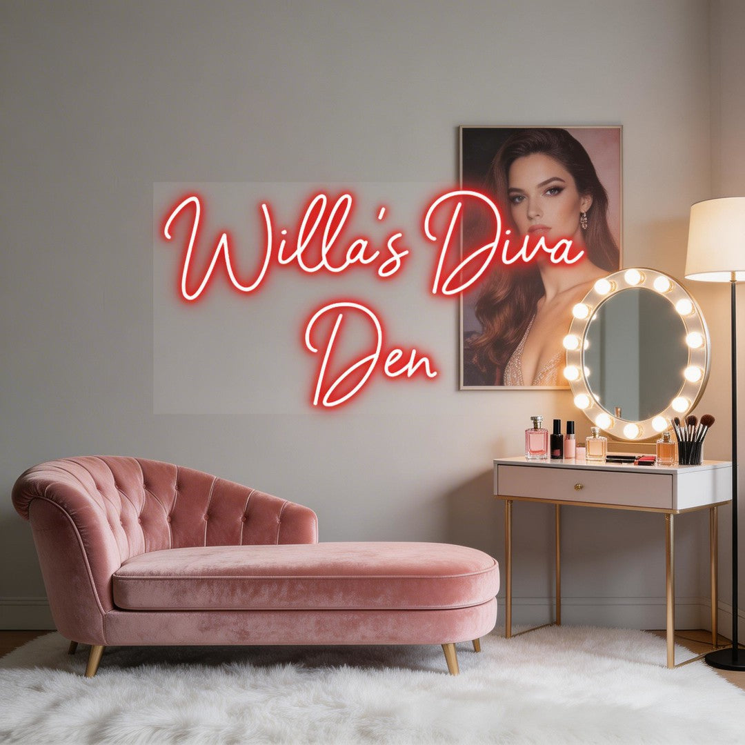 Custom Neon: Willa's Diva ...