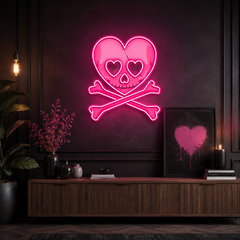 Till Death Do Us Love Best Gift For Valentine Neon Sight Light Artwork