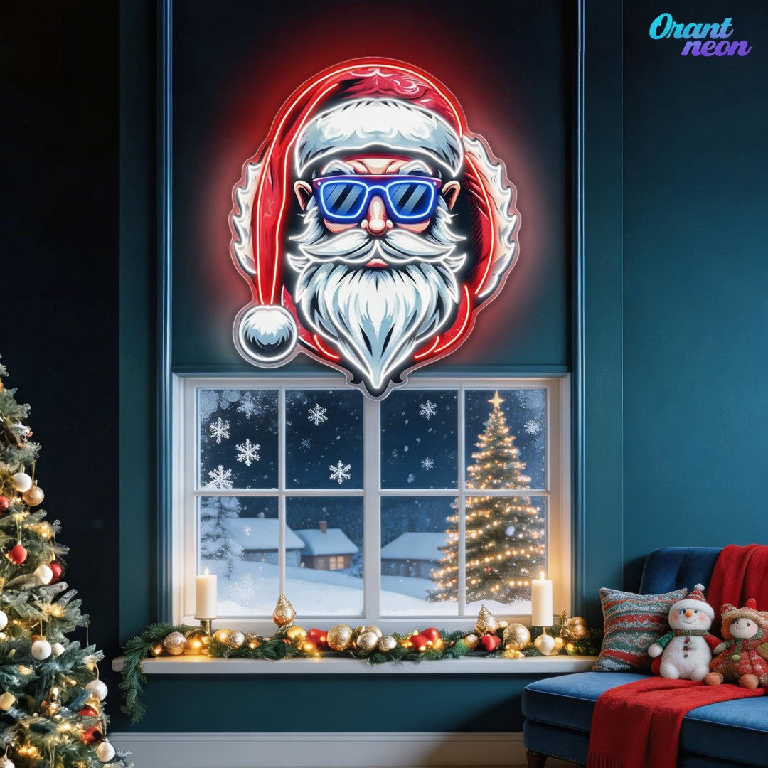 Santa Got Style Neon Sign Light Artwork