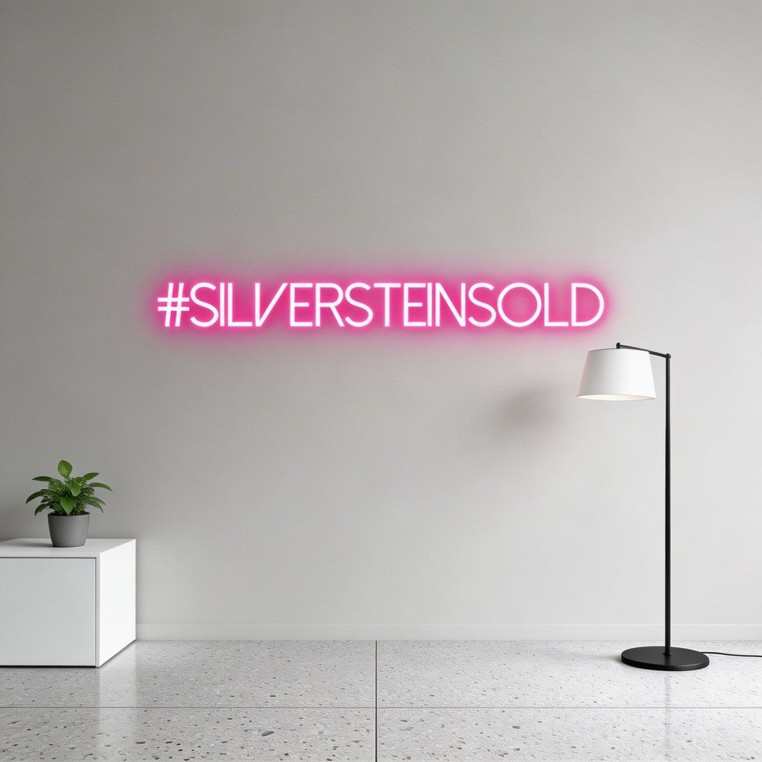 Custom Neon: #silversteins...