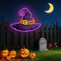 Spooky Jack-O'-Lantern Neon Sign – Halloween Pumpkin LED Wall Decor