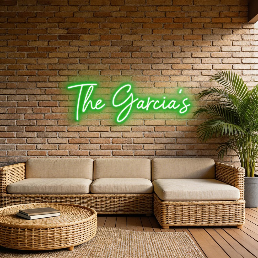Custom Neon: The Garcia's