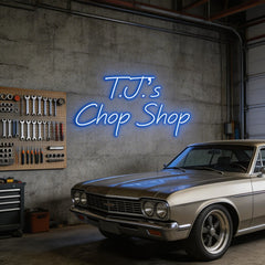 Custom Neon: T.J.’s Chop ...