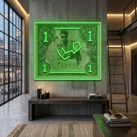 Fight For One Collapse Art LED Neon Sign Light Pop Art