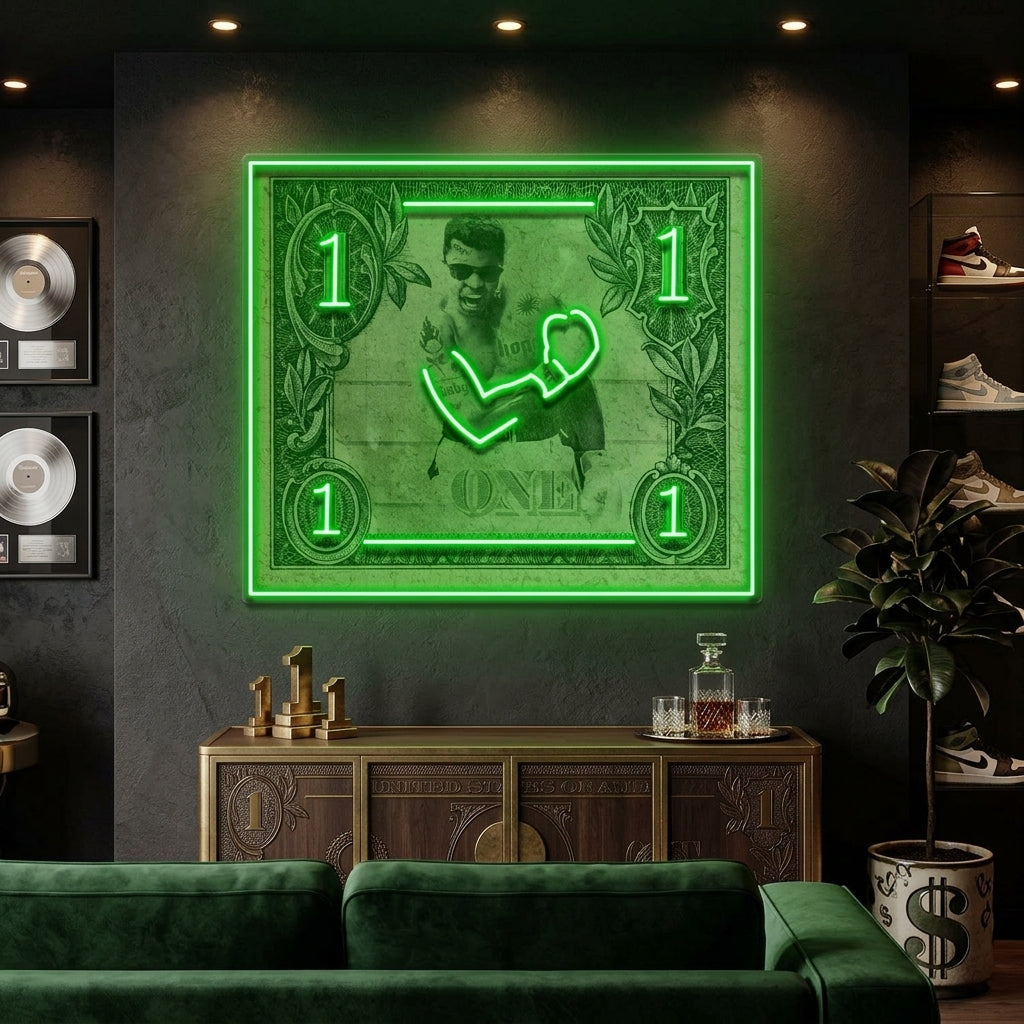 Fight For One Collapse Art LED Neon Sign Light Pop Art