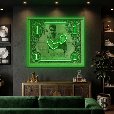 Fight For One Collapse Art LED Neon Sign Light Pop Art