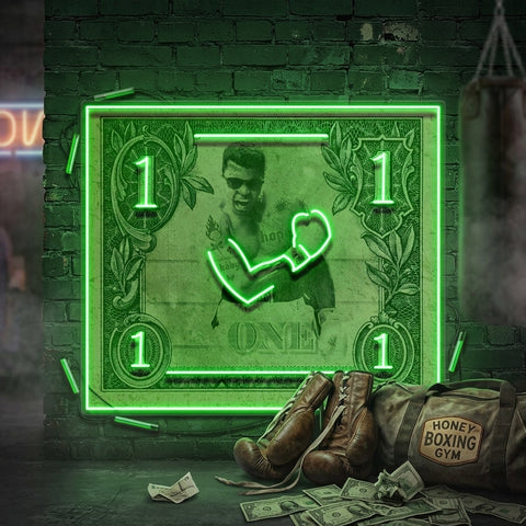 Fight For One Collapse Art LED Neon Sign Light Pop Art
