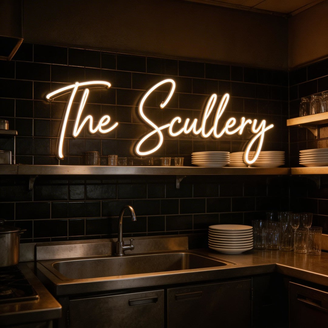 Custom Neon: The Scullery
