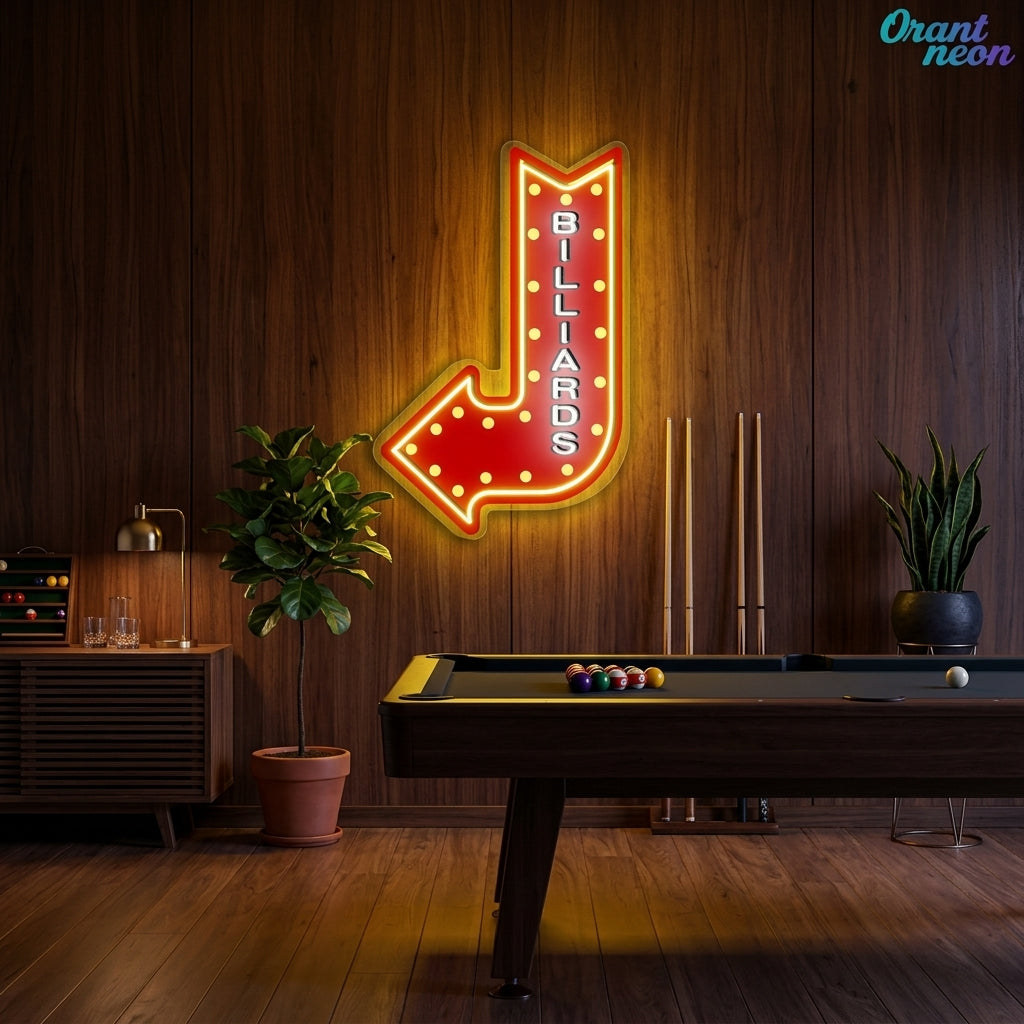 Brian Sparks neon sign double sided 36"