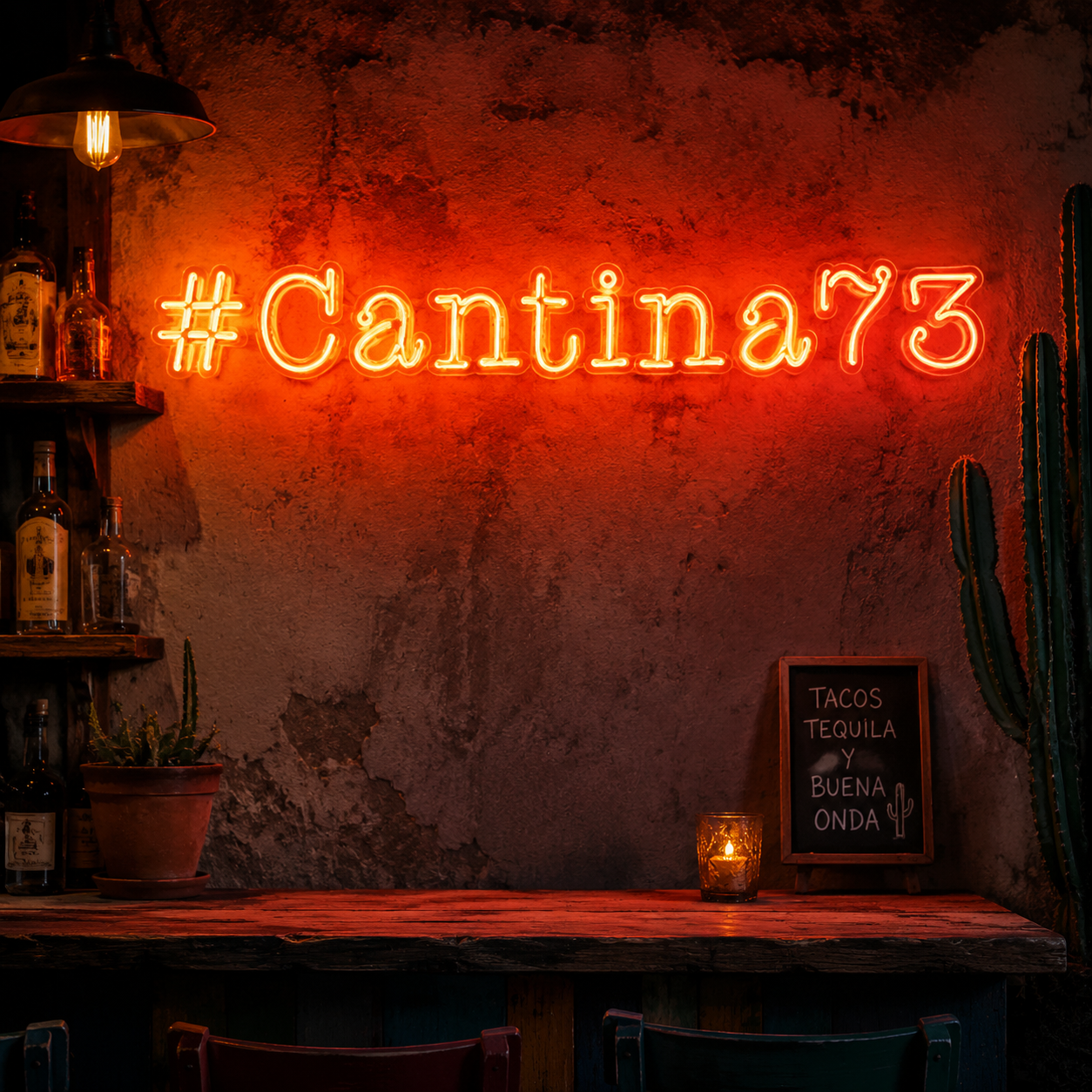 Custom Neon: #Cantina73