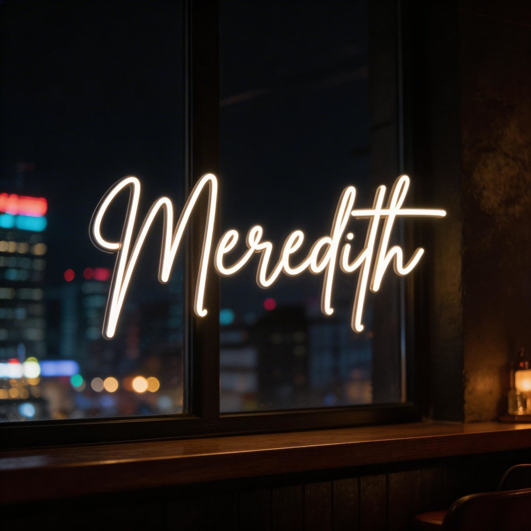 Custom Neon: Meredith