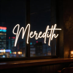 Custom Neon: Meredith