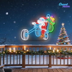 Holiday Express: Santa’s Ride Neon Sign Light Artwork