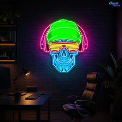 Headbanger's Glow Neon Sign Light Artwork