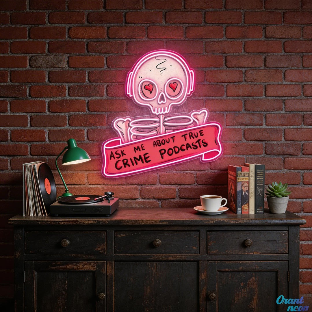 The Love & Bones Podcast: A Neon Romance Best Gift For Valentine Neon Sight Light Artwork
