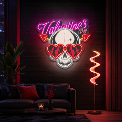Romance with a Bite Best Gift For Valentine Neon Sight Light Artwork
