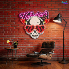 Romance with a Bite Best Gift For Valentine Neon Sight Light Artwork