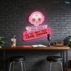 The Love & Bones Podcast: A Neon Romance Best Gift For Valentine Neon Sight Light Artwork