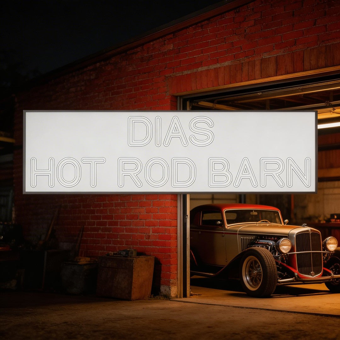 Custom Neon: DIAS HOT ROD...