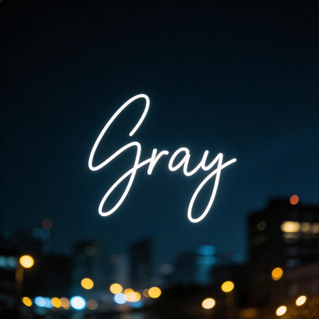 Custom Neon: Gray