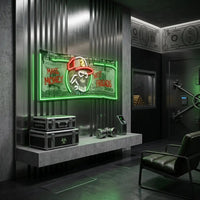 Money's Power Collapse Art LED Neon Sign Light Pop Art