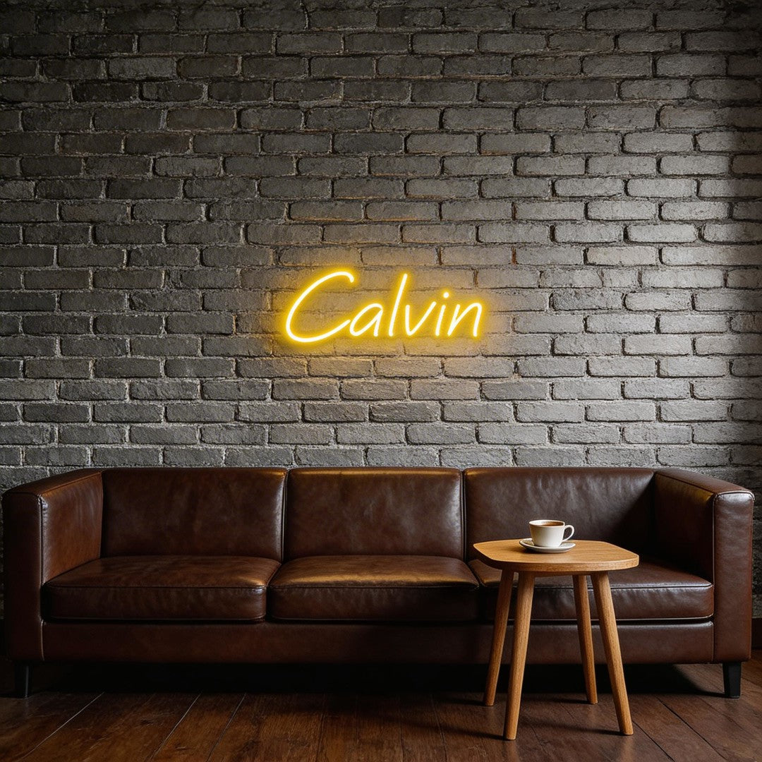 Custom Neon: Calvin