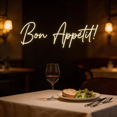 Custom Neon: Bon Appétit!