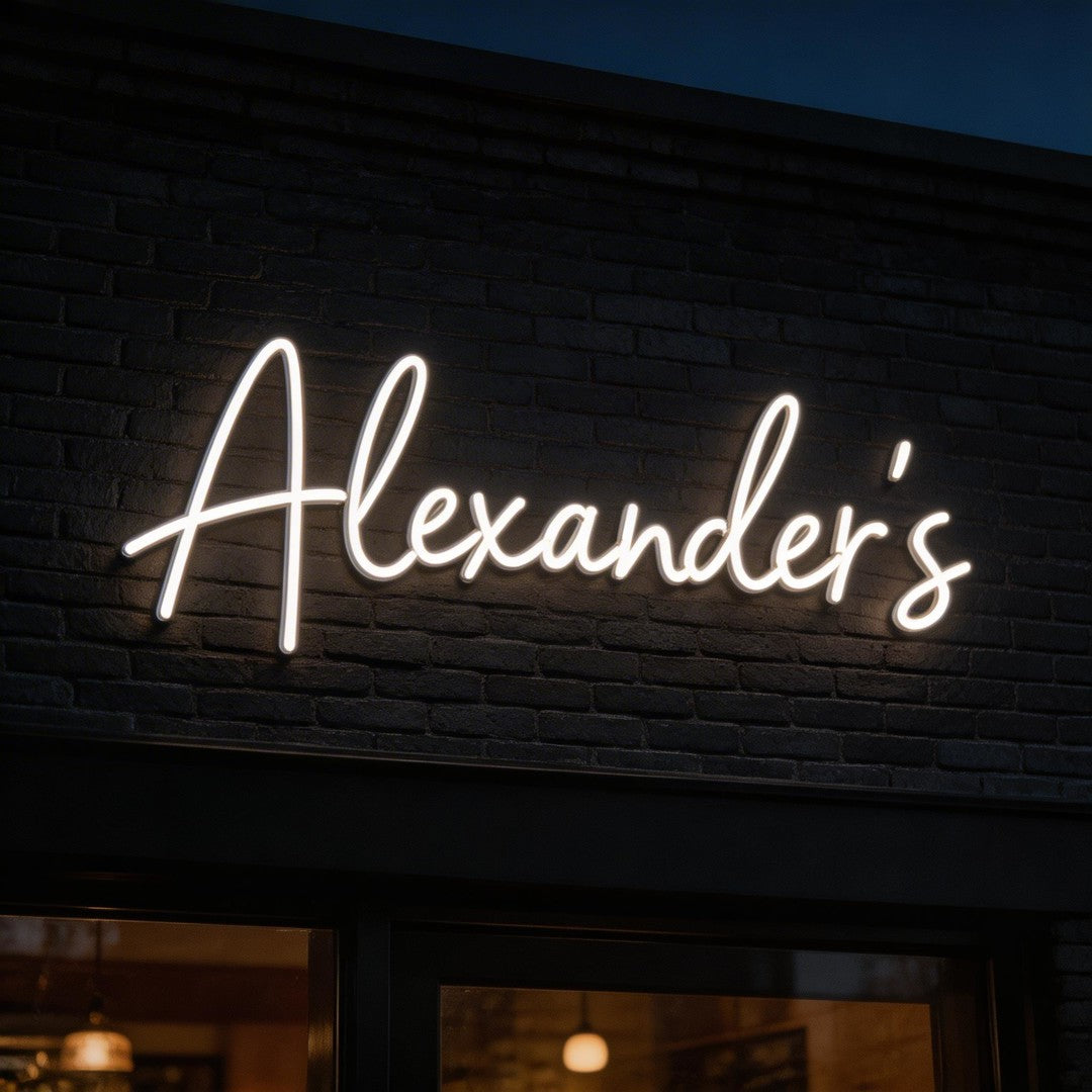 Custom Neon: Alexander's