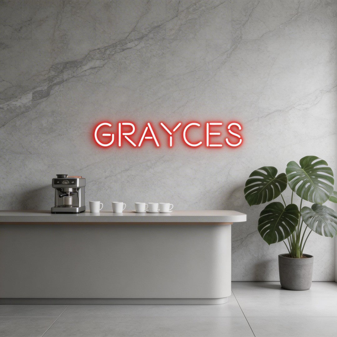 Custom Neon: Grayces