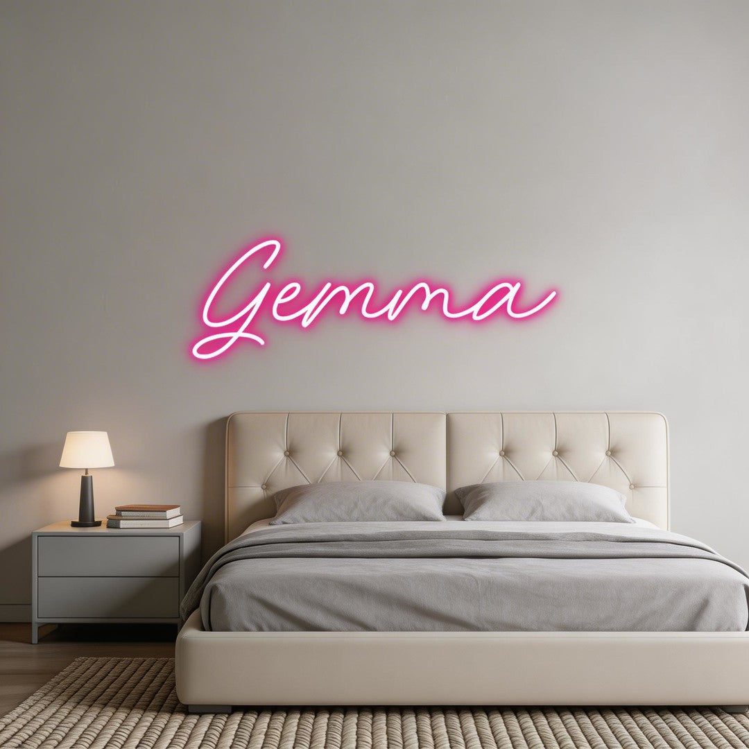 Custom Neon: Gemma