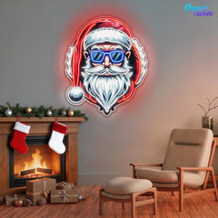 Santa Got Style Neon Sign Light Artwork
