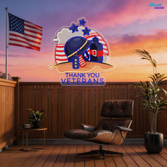 Honoring Heroes with a Toast Neon Sign Light Artwork