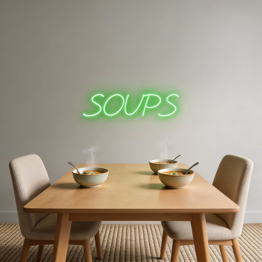 Custom Neon: SOUPS
