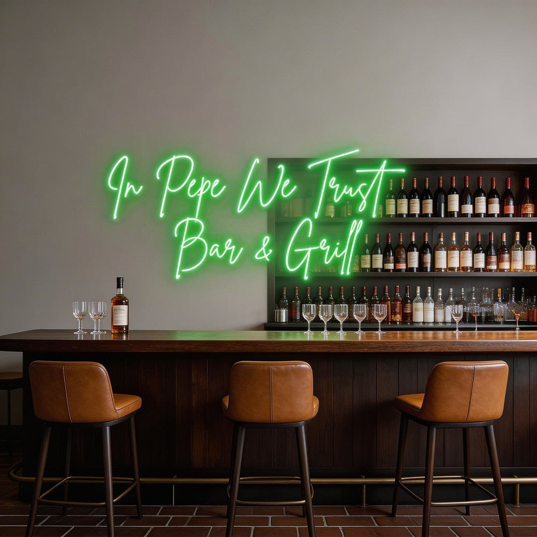 Custom Neon: In Pepe We Tr...