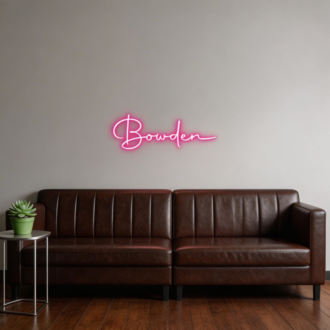 Custom Neon: Bowden