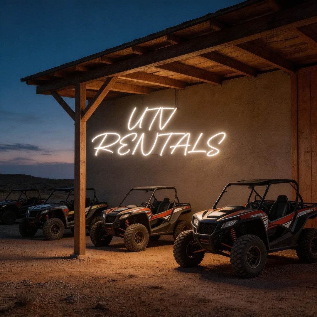 Custom Neon: UTV RENTALS