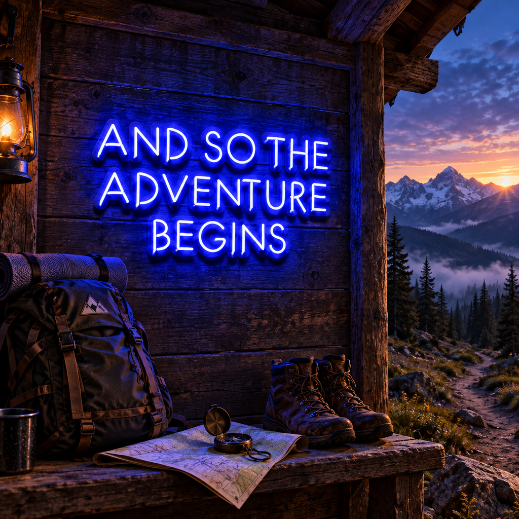 So The Adventure Begins