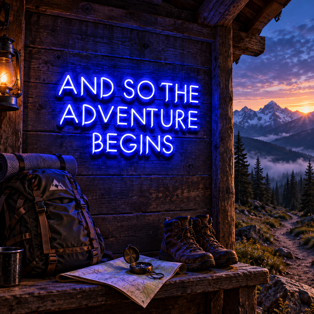 So The Adventure Begins