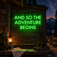 So The Adventure Begins