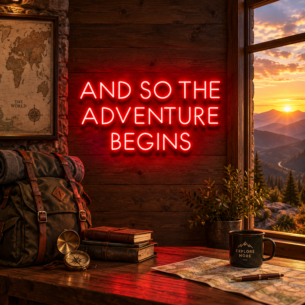 So The Adventure Begins