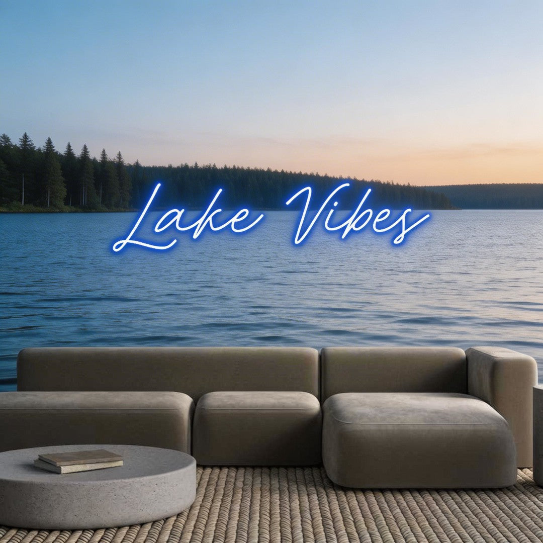 Custom Neon: Lake Vibes