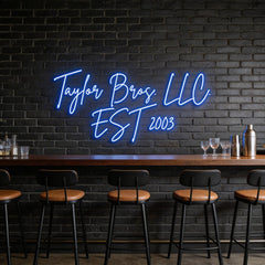 Custom Neon: Taylor Bros. ...