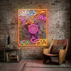 Fantastic Love Collapse Art LED Neon Sign Light Pop Art