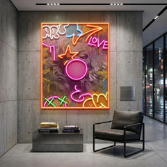 Fantastic Love Collapse Art LED Neon Sign Light Pop Art