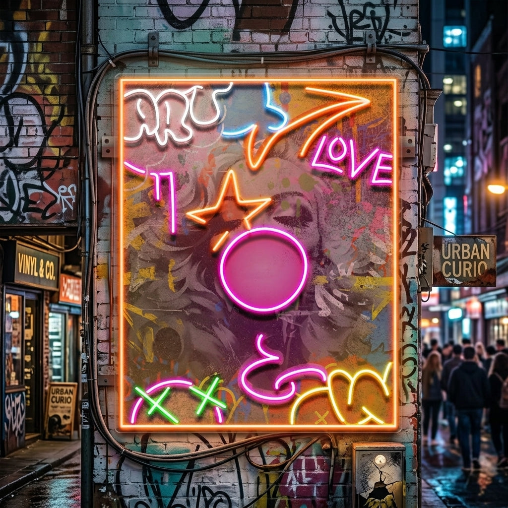 Fantastic Love Collapse Art LED Neon Sign Light Pop Art